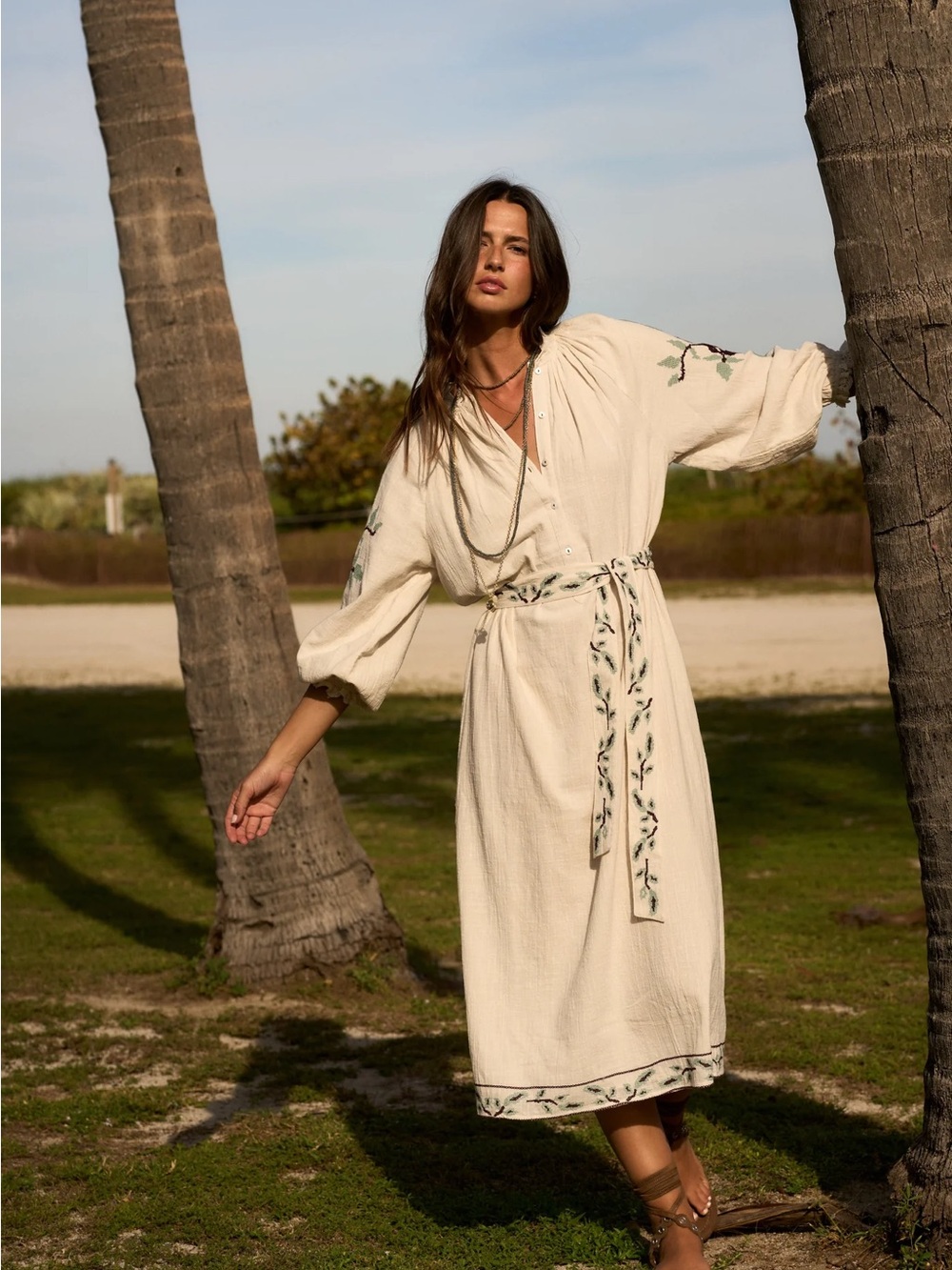 Sonmer Chantal Dress Sand